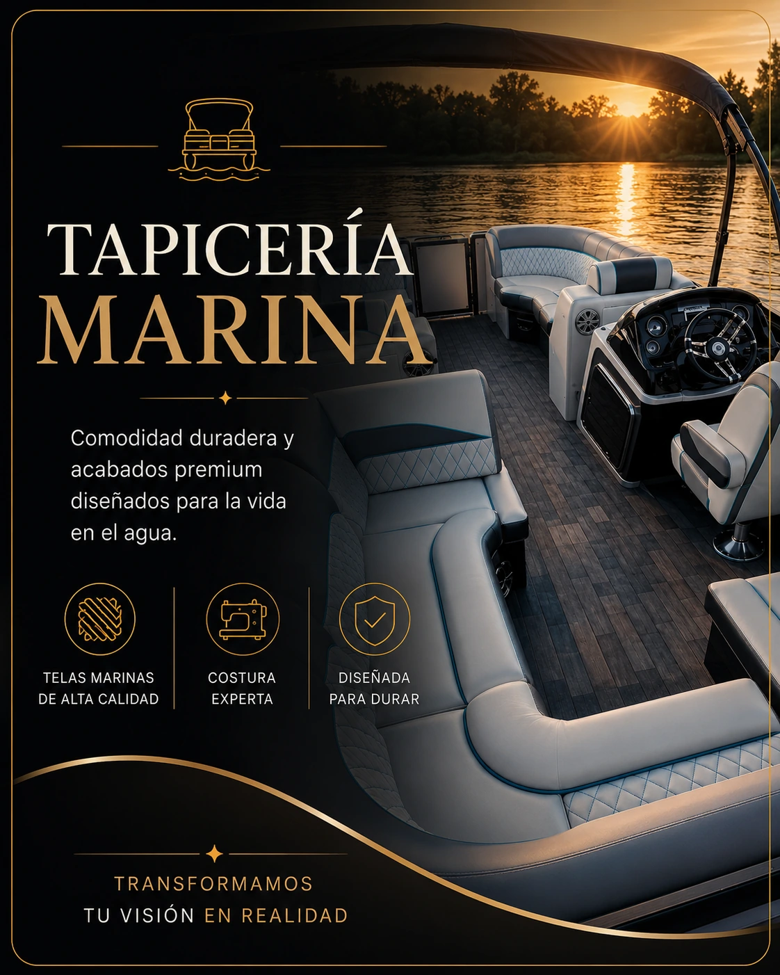 Tapicería marina