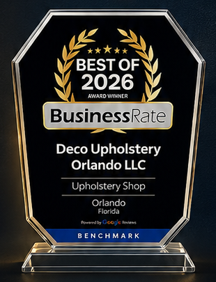 Best of 2026 BusinessRate Award Winner - Deco Upholstery Orlando LLC